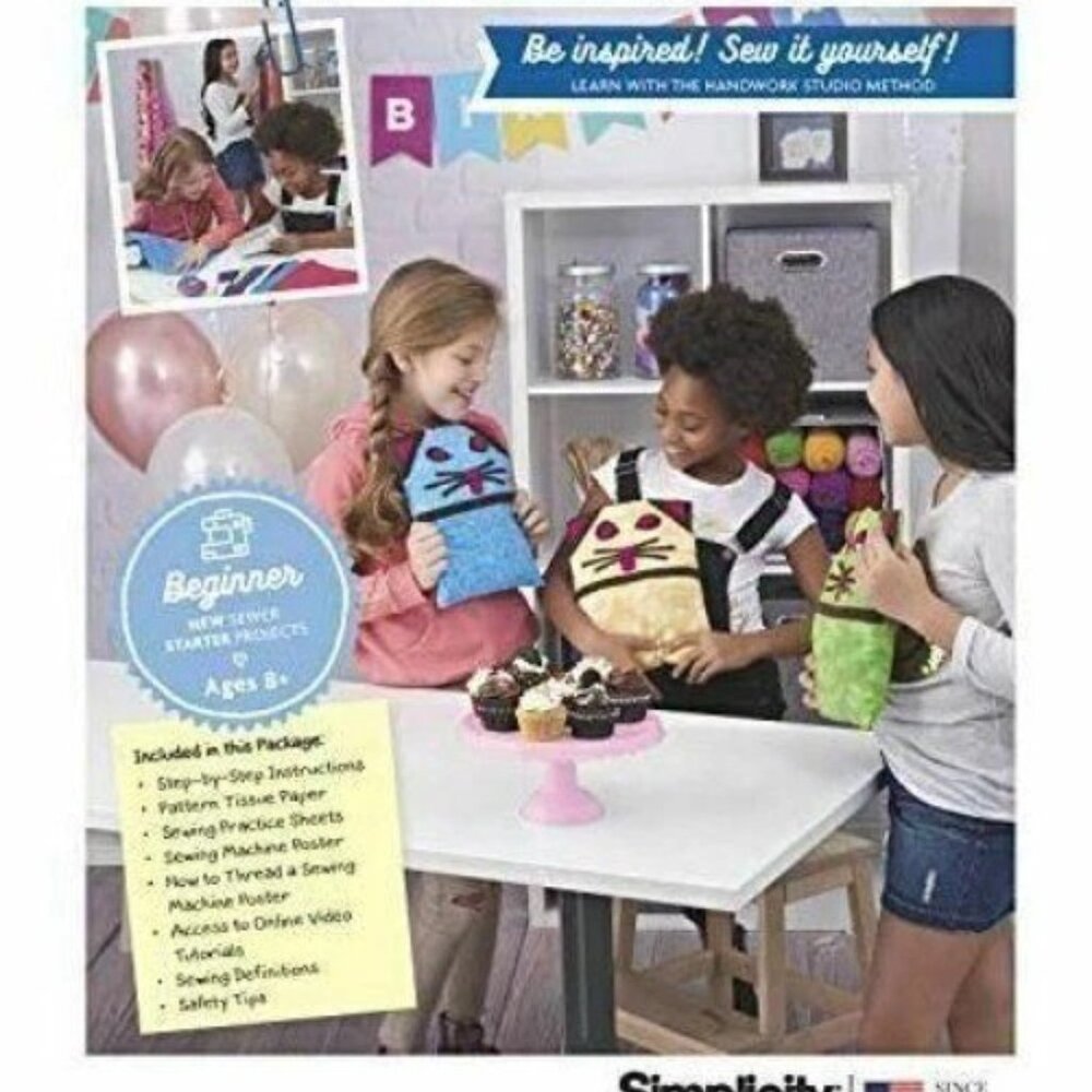 Simplicity Sewing Pattern D0955 / 8675 Stuffed Toy Cat Kitty